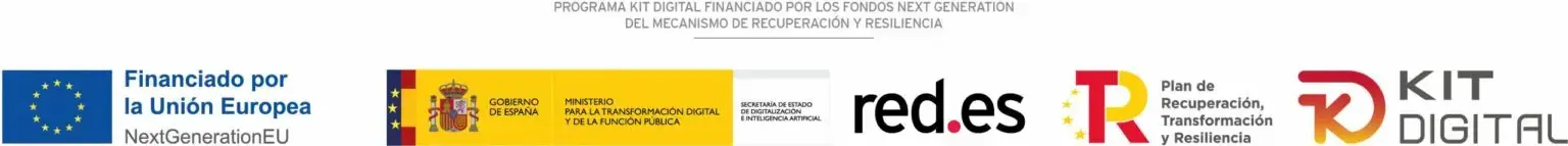 Financiado por Kit Digital y Fondos Europeos Next Generation